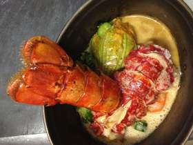 menu homard
